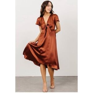 Baltic Born Copper midi Dress